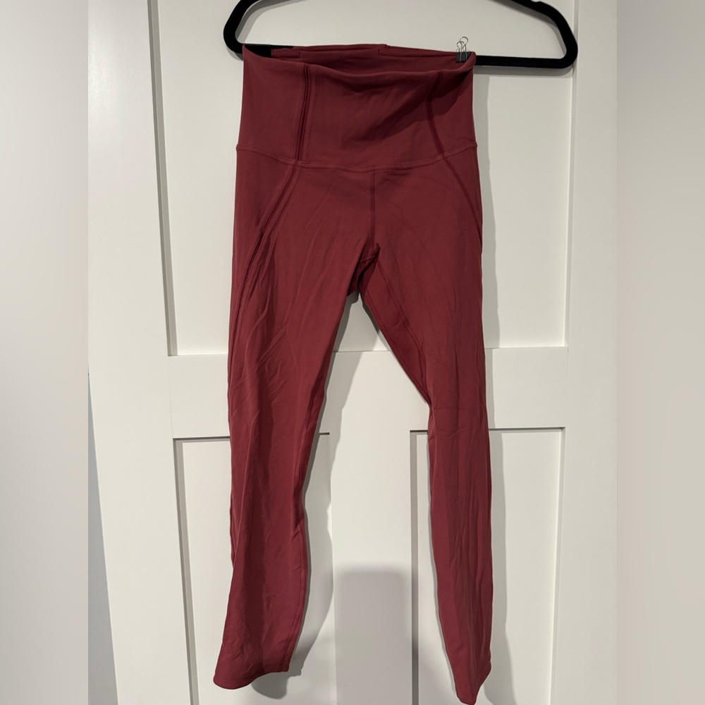 lululemon athletica Red Leggings